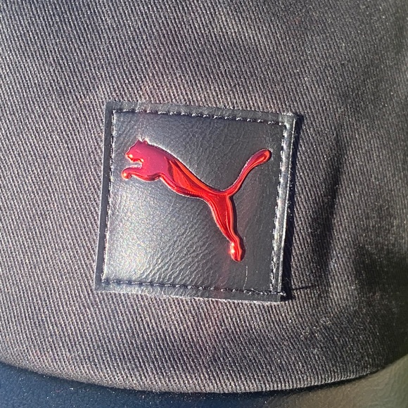 PUMA black hat with red emblem , NWT - Picture 4 of 12